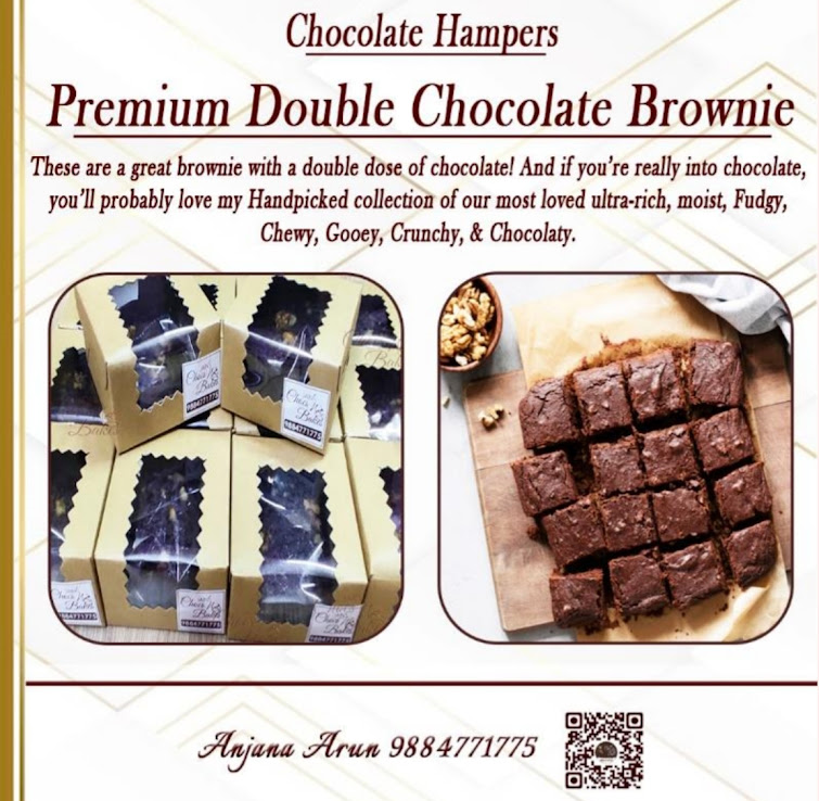 Premium Double Chocolate Brownie