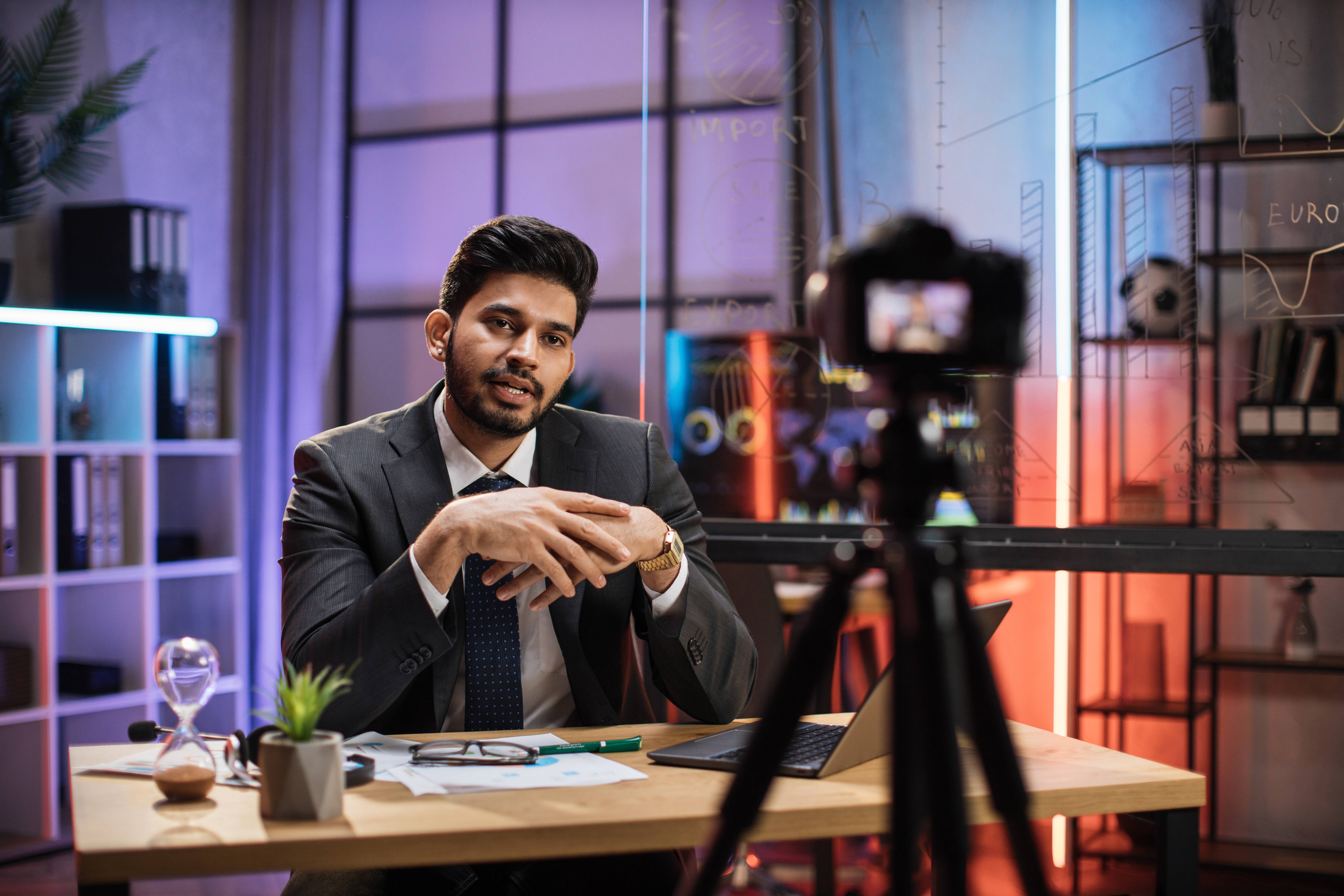 Corporate video shoot