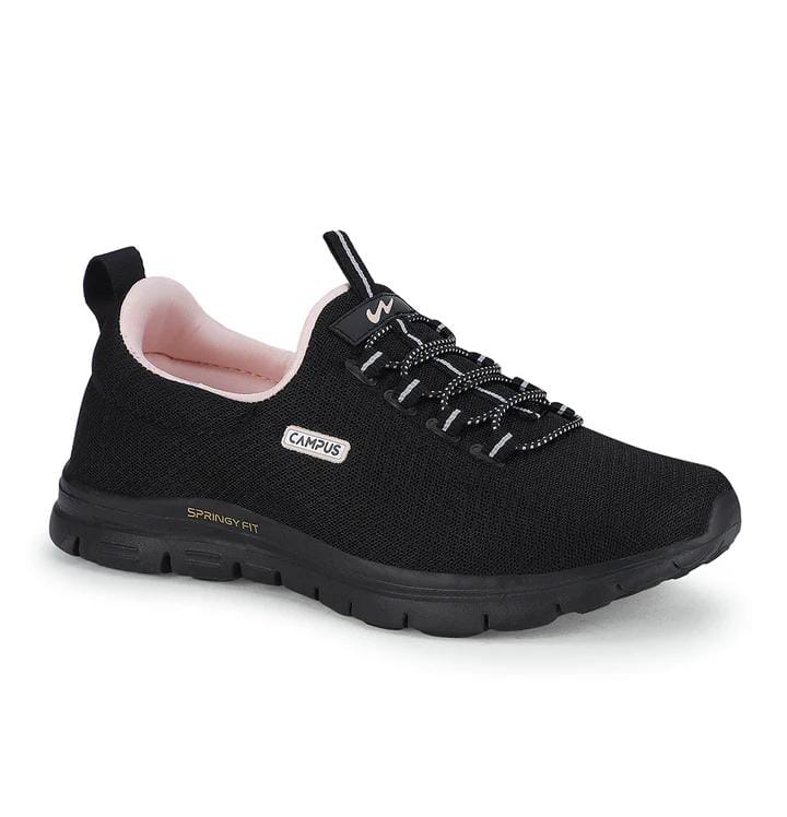 RITZEY BLACK WOMENS WALKING SHOE